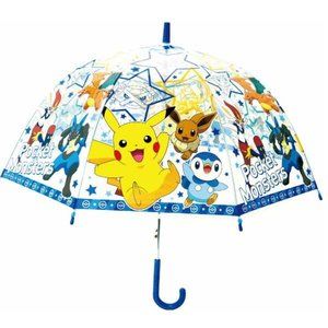 NWT Pokemon Unisex Vinyl Jumpstart Stick Umbrella . 55cm
